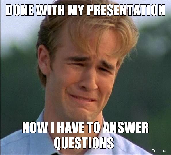 7 ways to not answer a question when you are Presenting. - Real learning,  for a change